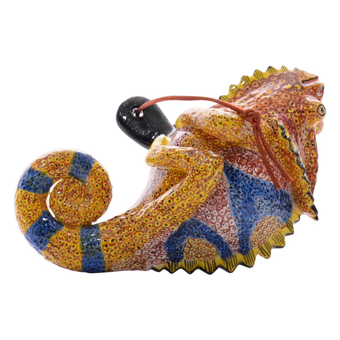Chameleon ornament