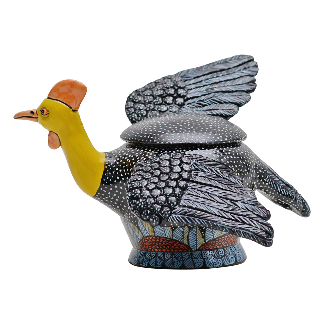 Guineafowl jewelry box