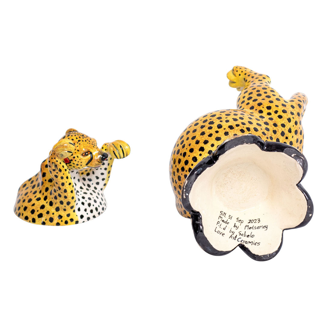 Cheetah jewelry box