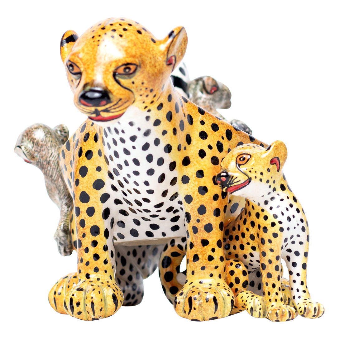 Cheetah peanut bowl