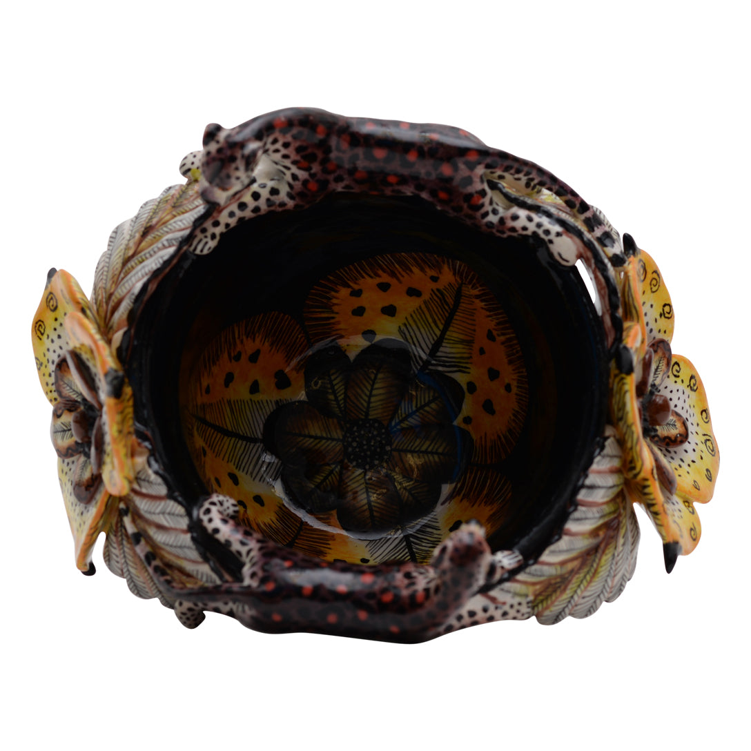 Leopard peanut bowl