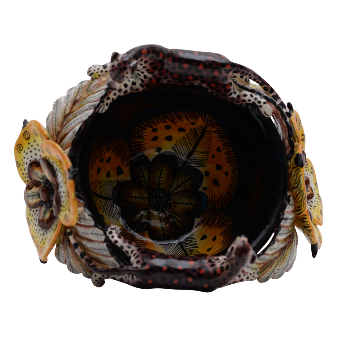 Leopard peanut bowl