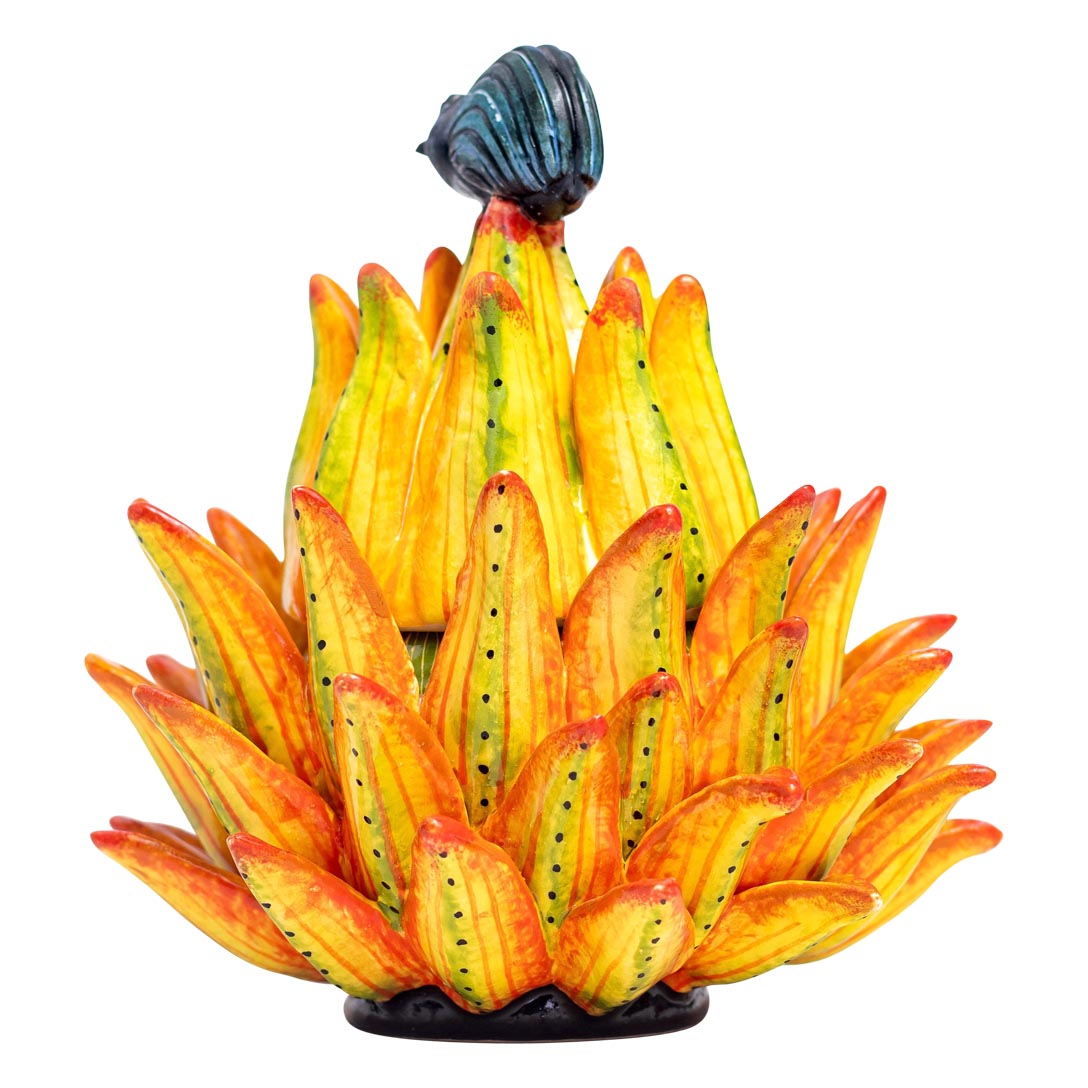 Beatle on protea jewelry box