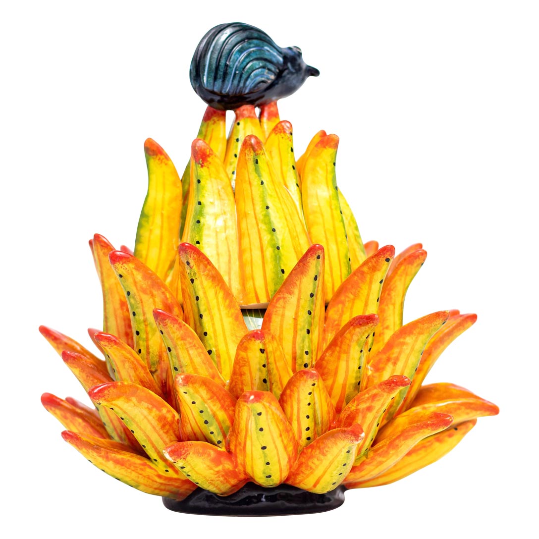 Beatle on protea jewelry box