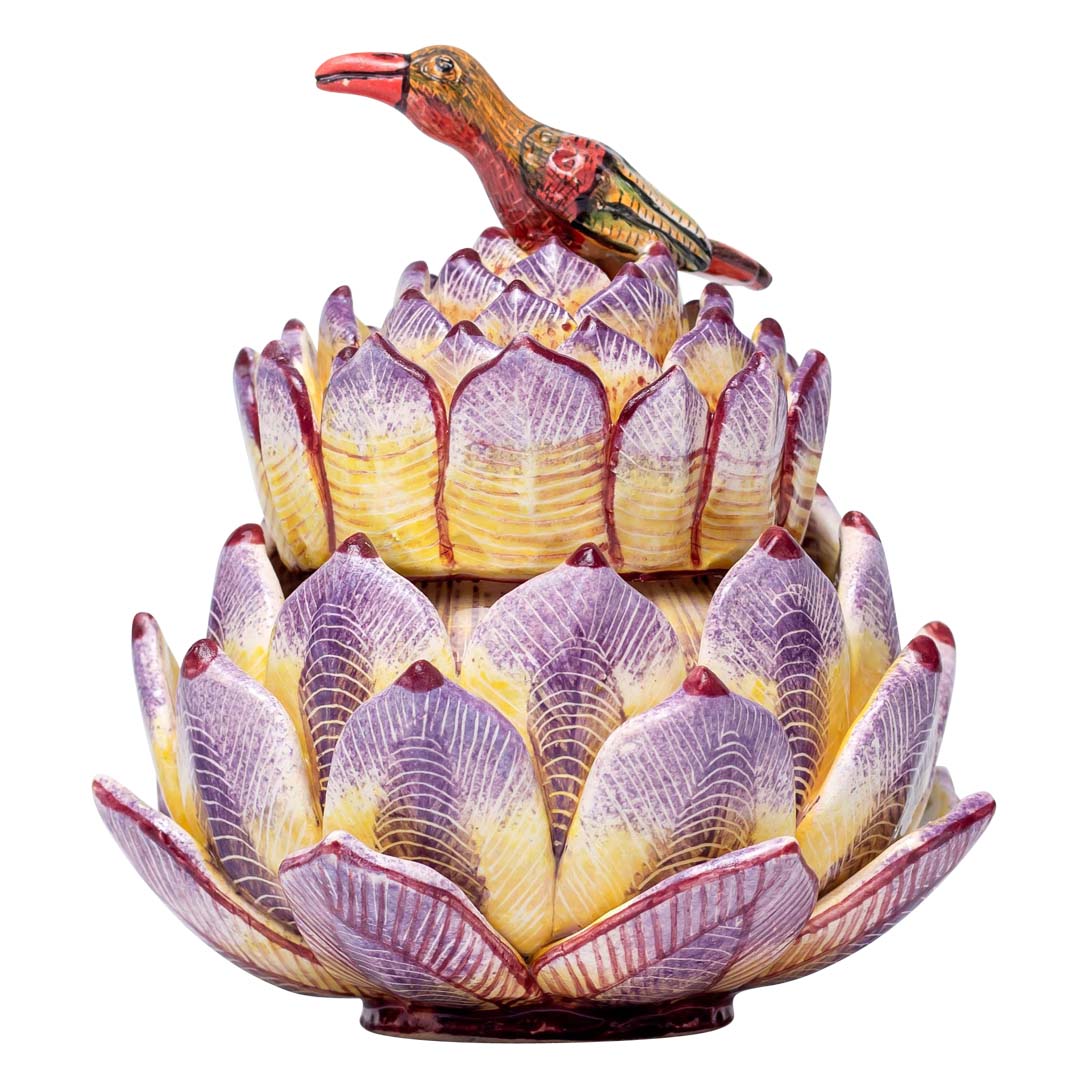 Succulent bird jewelry box