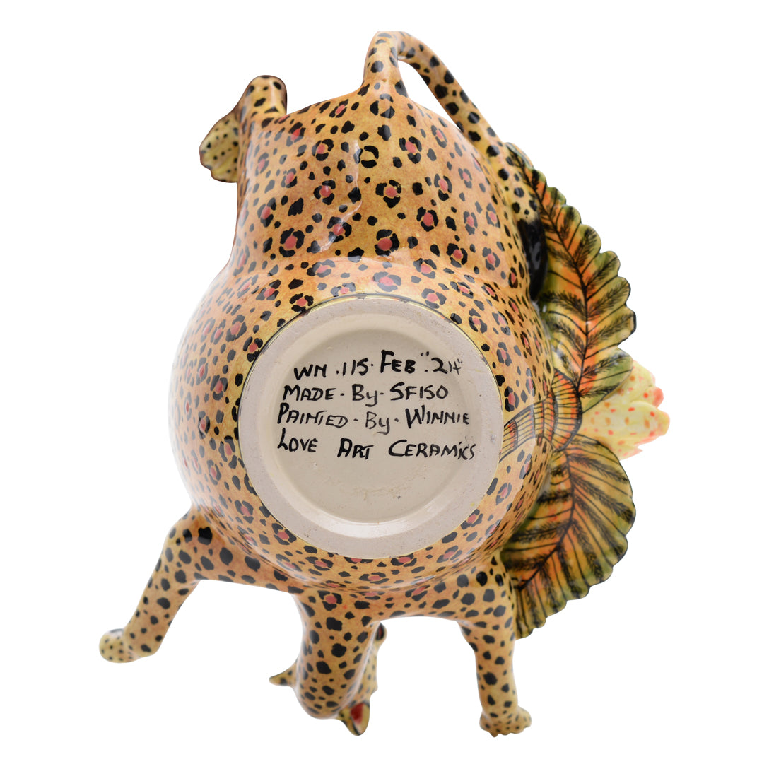 Leopard peanut bowl