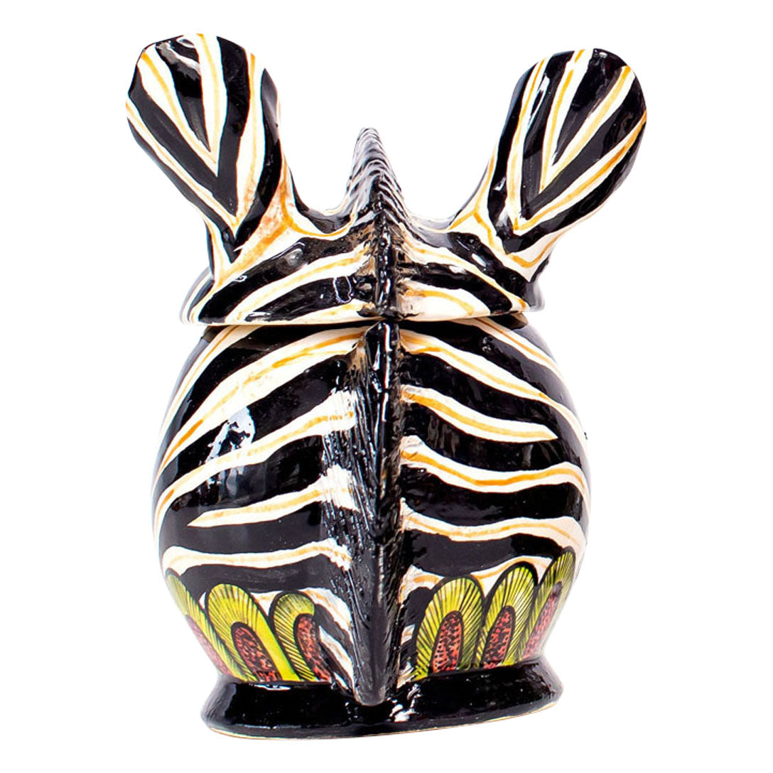 Zebra head jewelry box