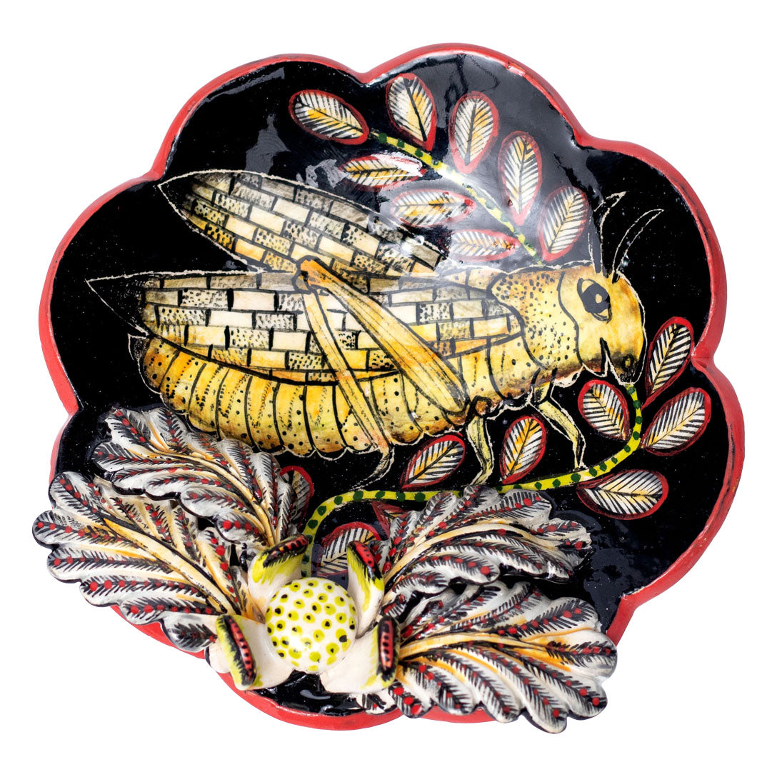 Locust coin dish