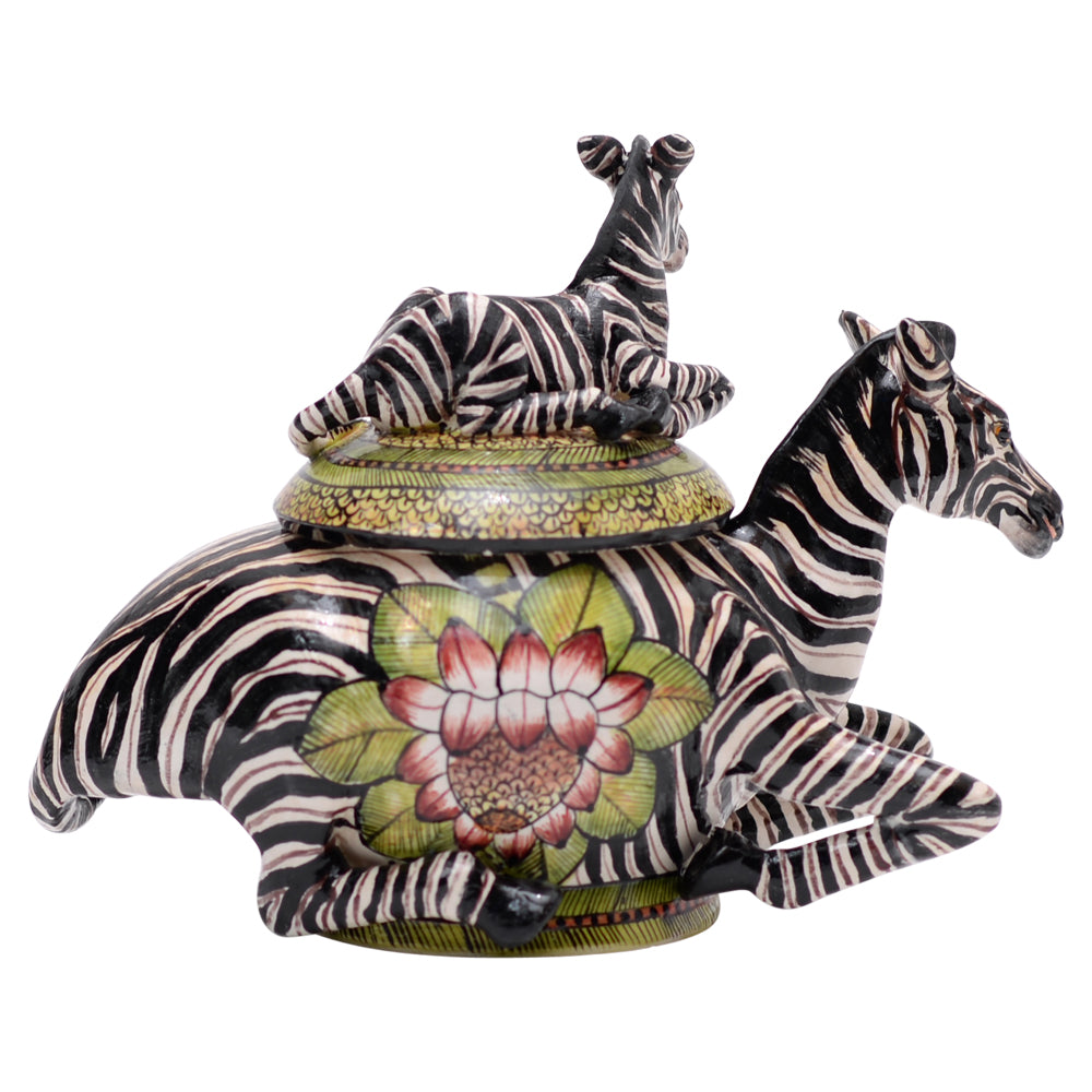 Zebra novelty box