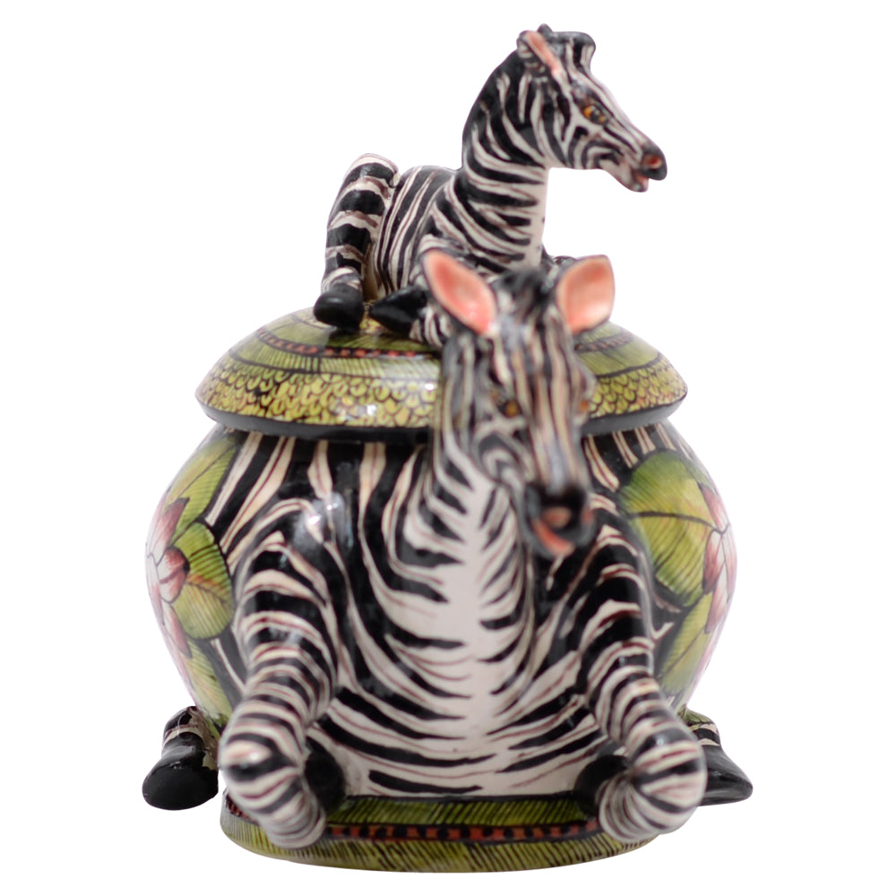Zebra novelty box