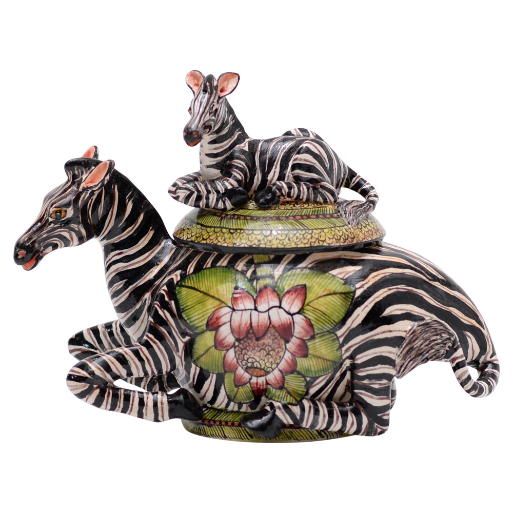 Zebra novelty box