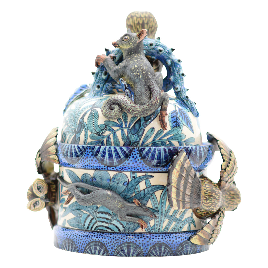 Owl bushbaby tureen