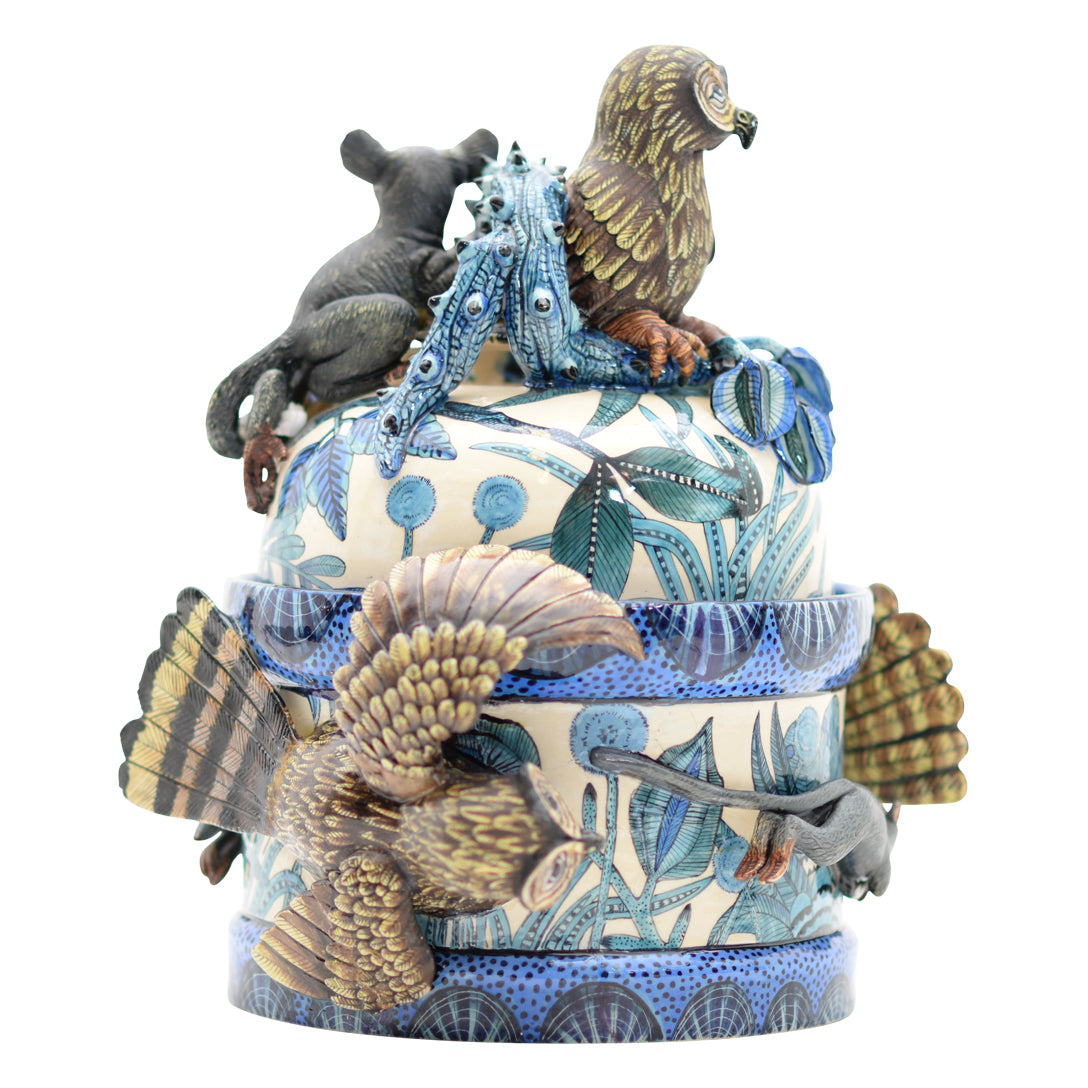 Owl bushbaby tureen