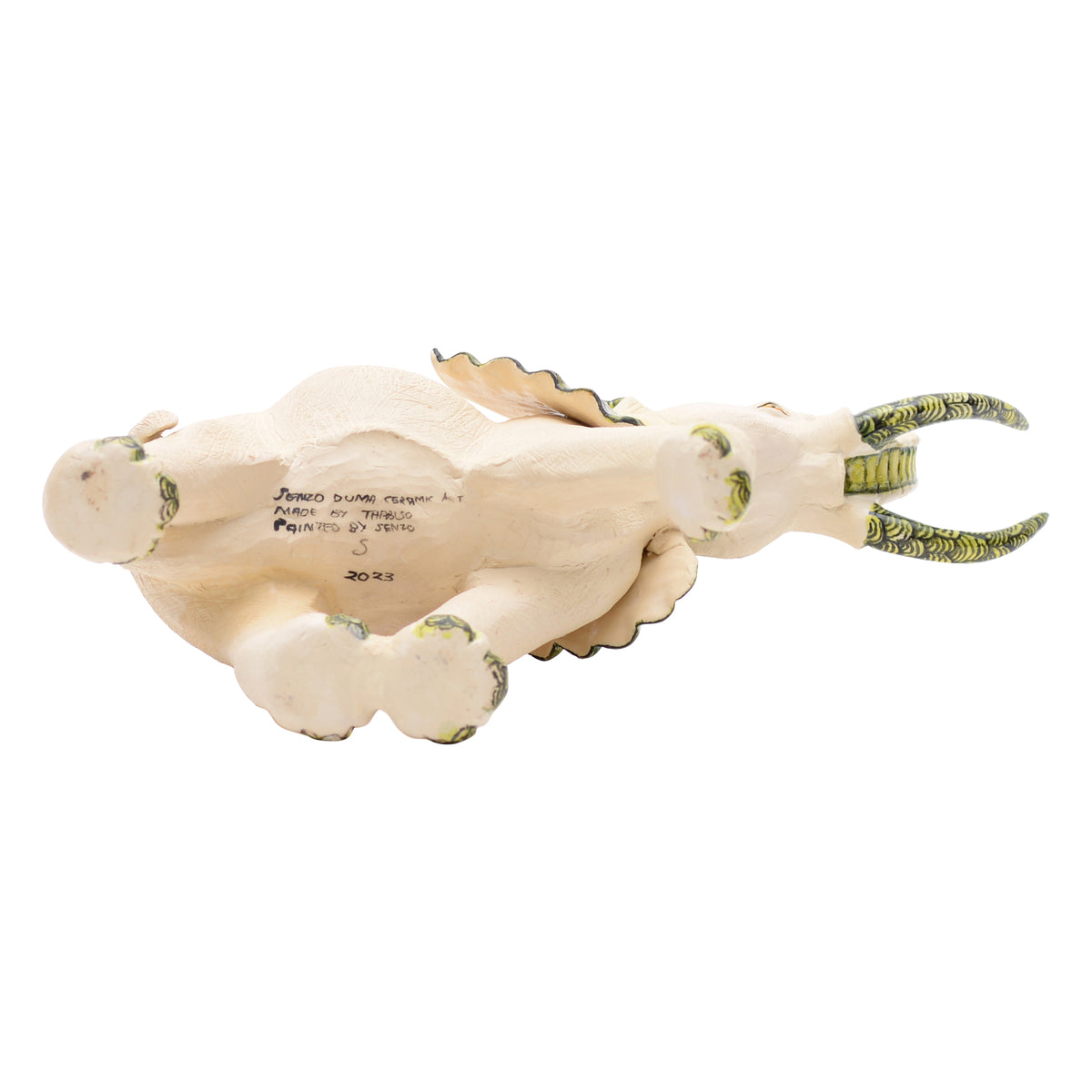 White elephant sculpture