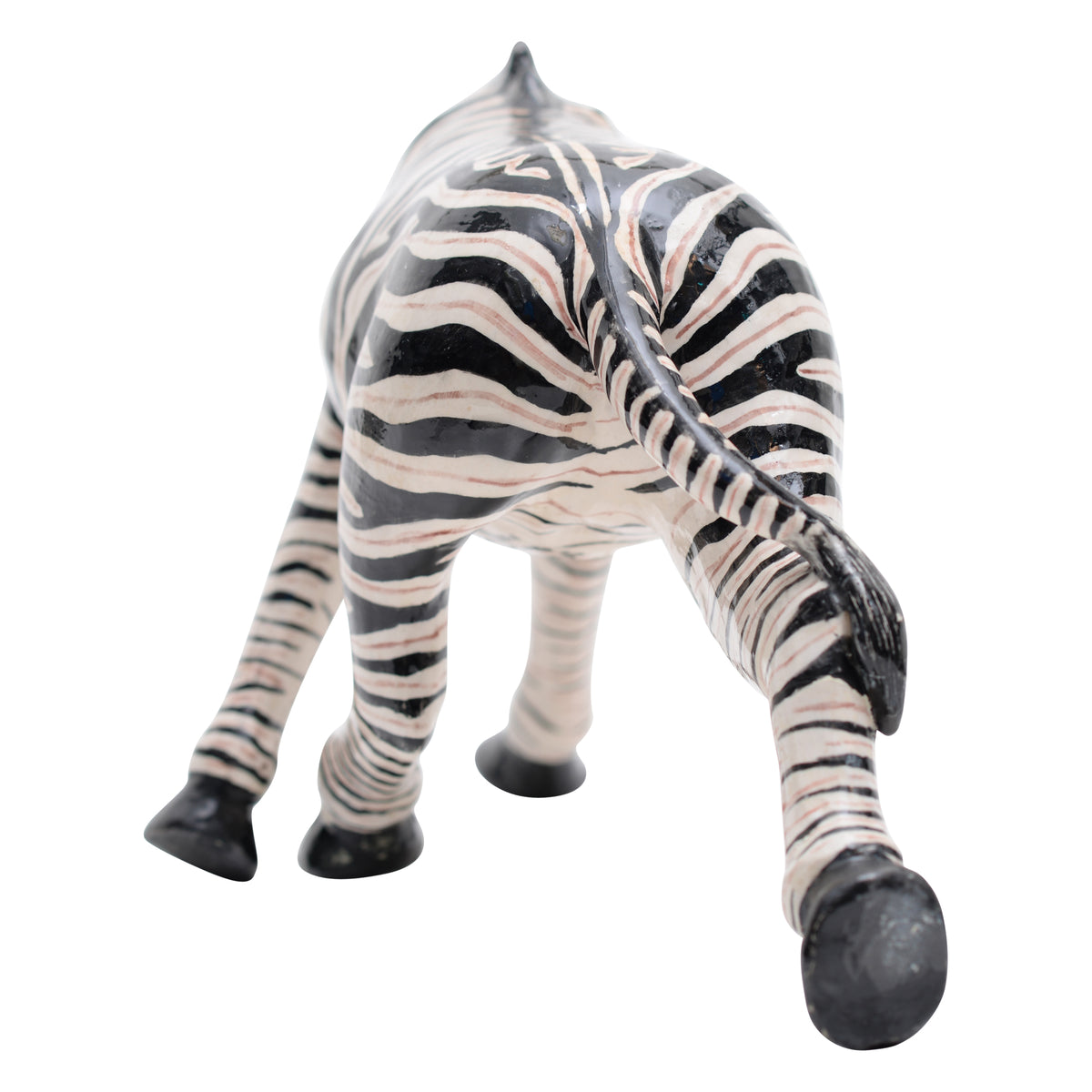 Zebra sculpture