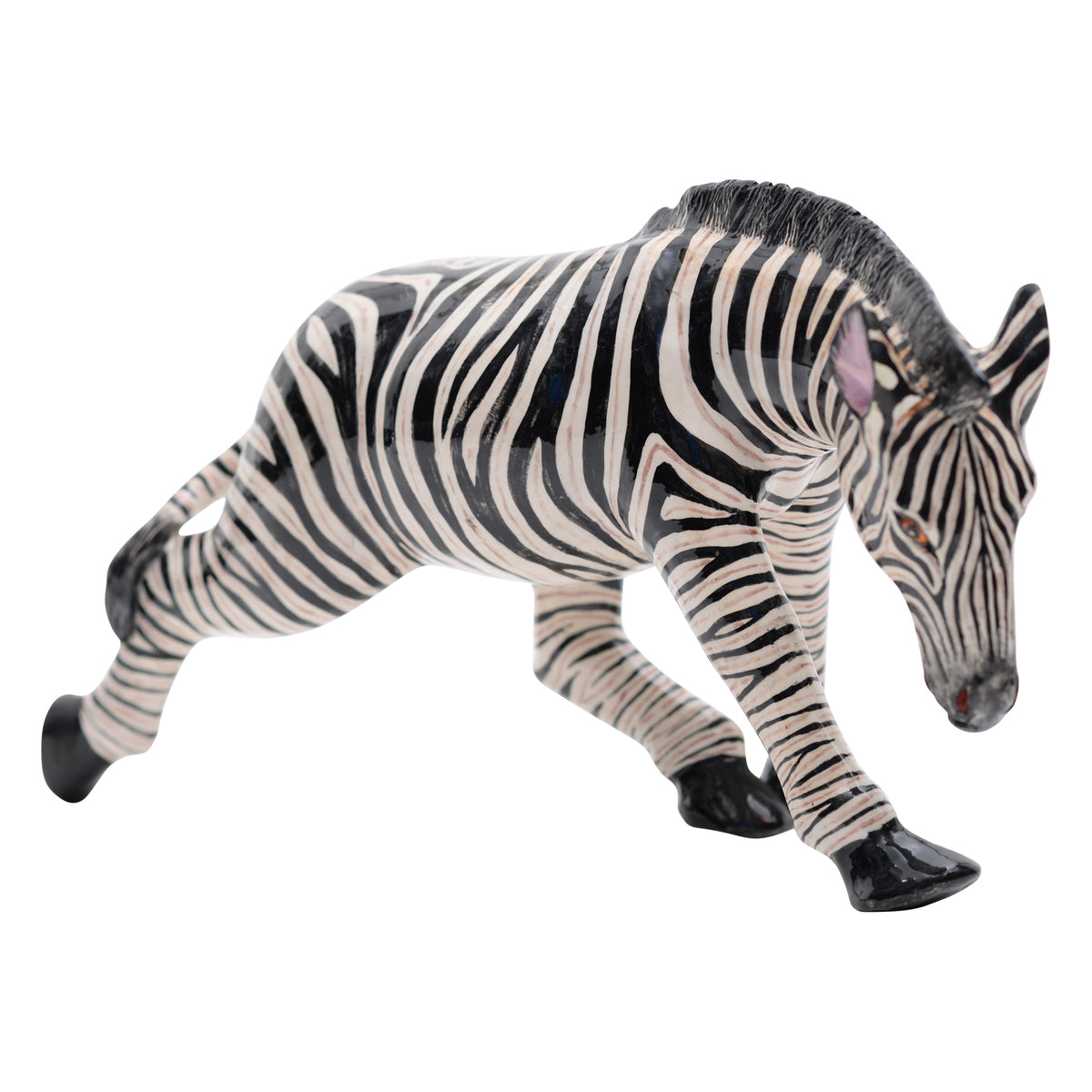 Zebra sculpture
