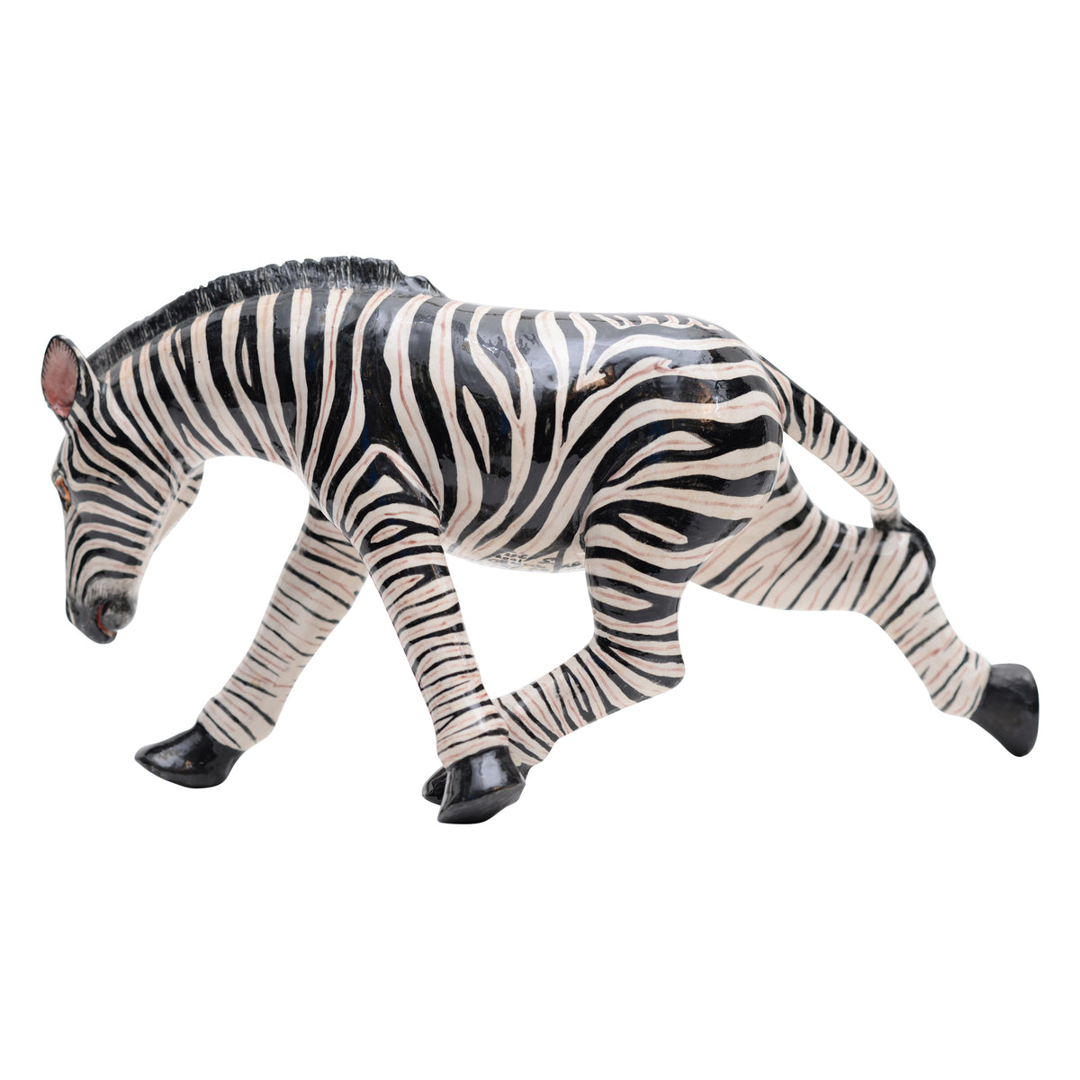 Zebra sculpture