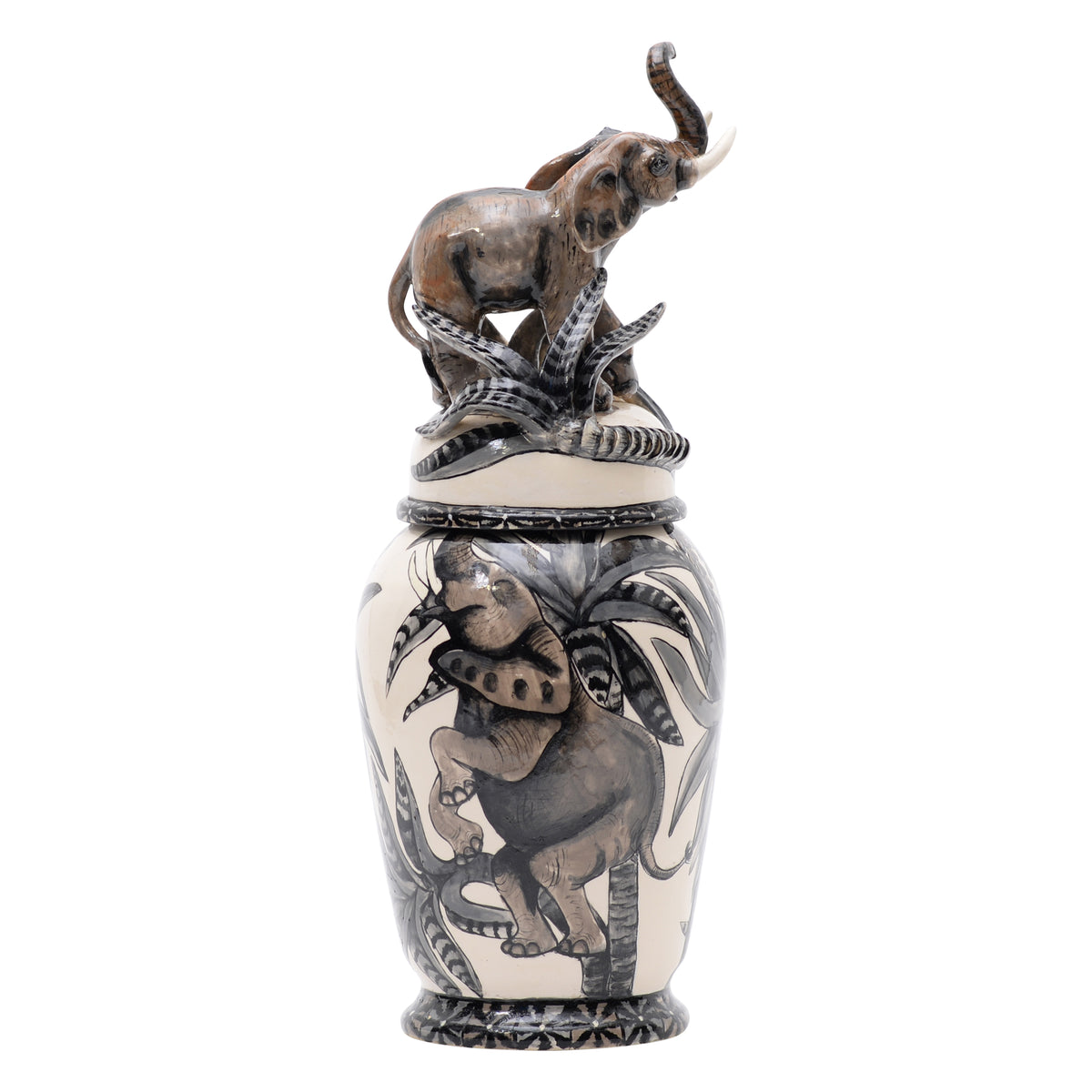 Elephant urn