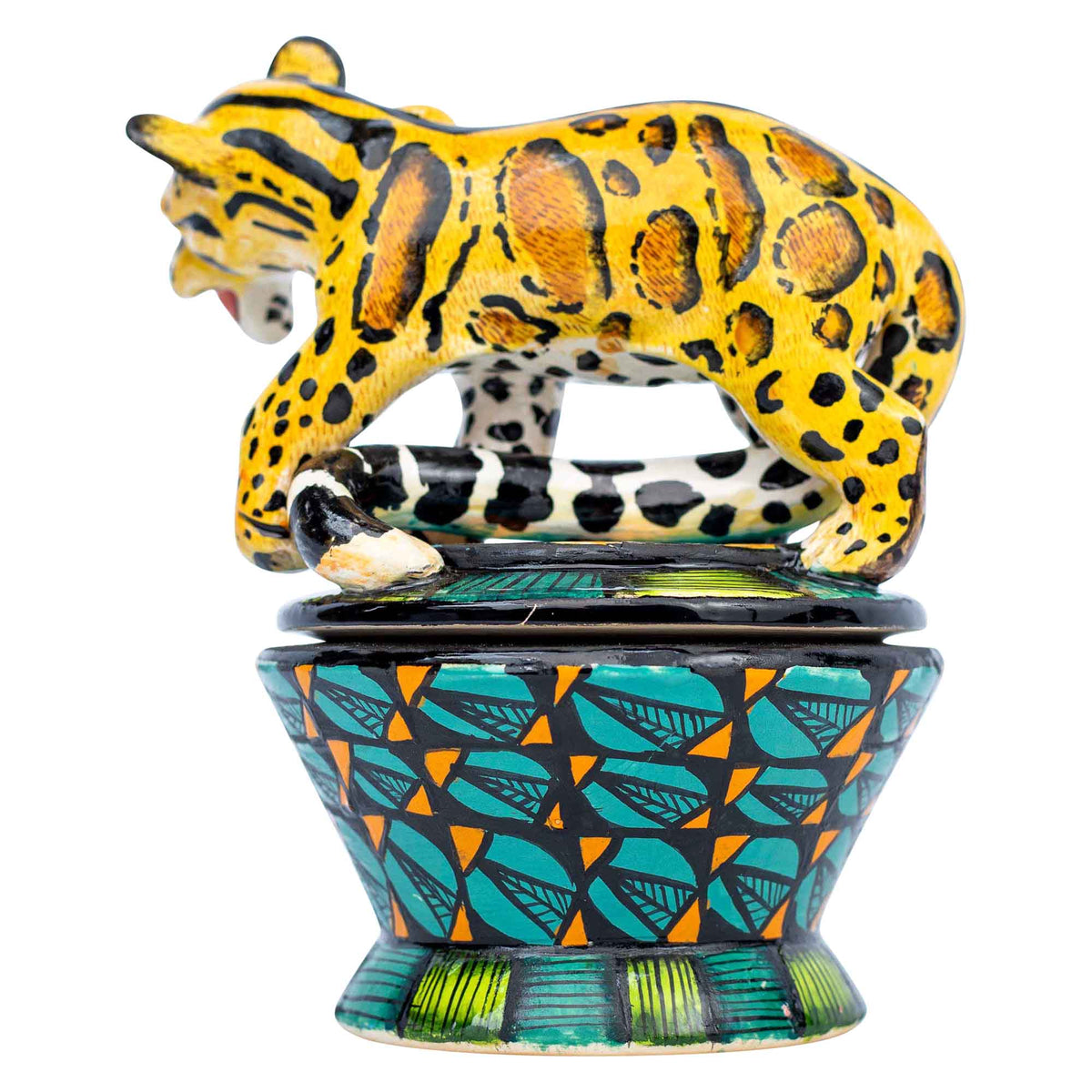 Clouded leopard jewelry Box