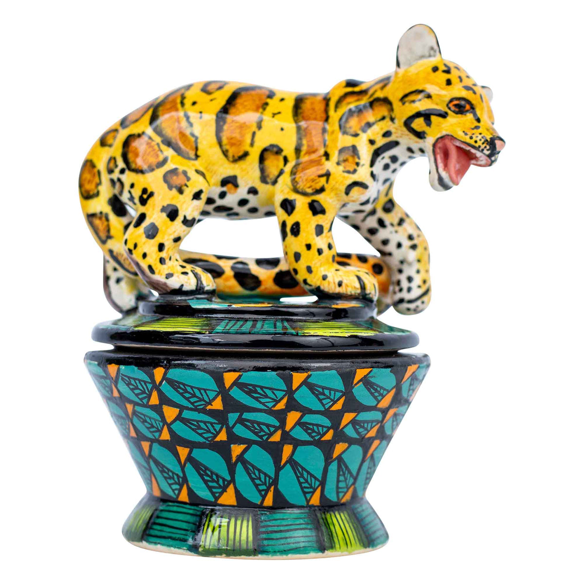 Clouded leopard jewelry Box