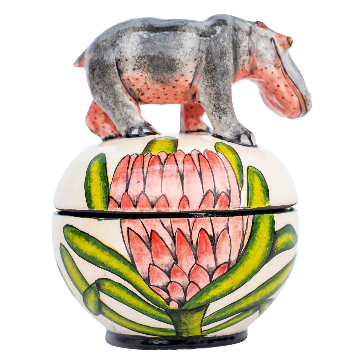 Hippo jewelry box