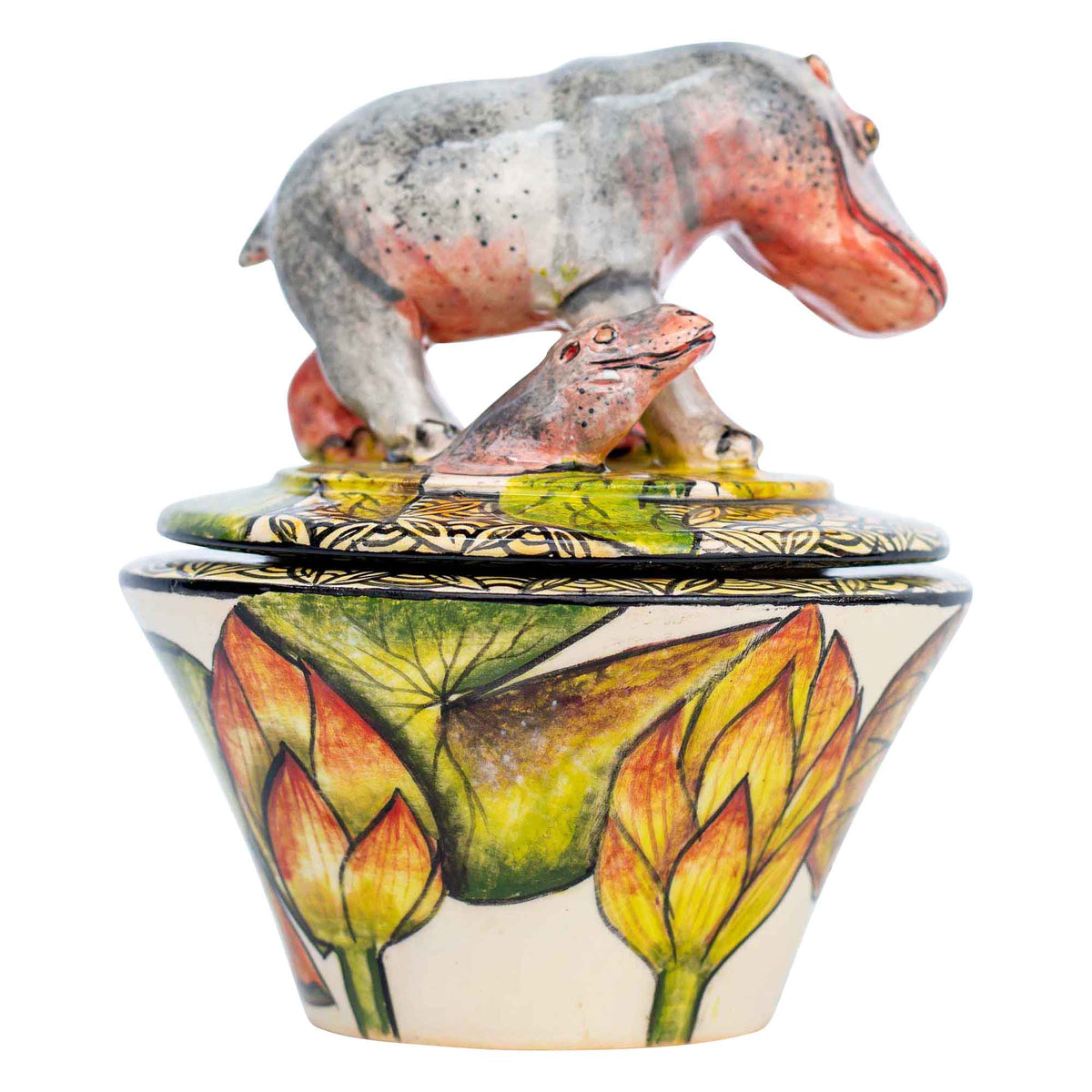 Hippo jewelry box