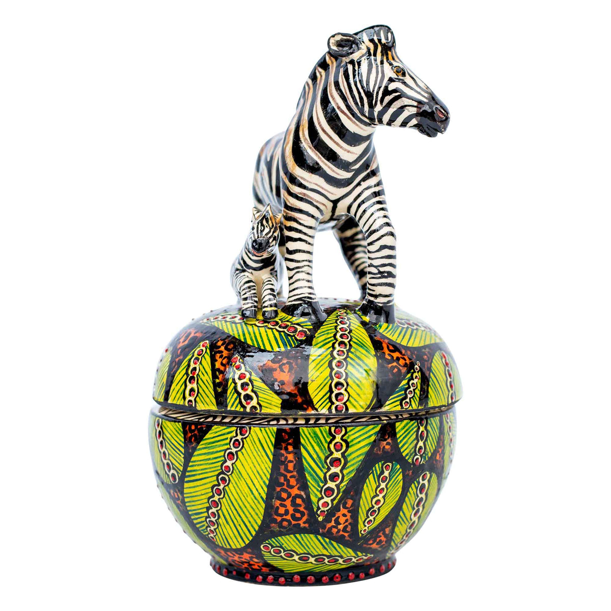Zebra jewelry box