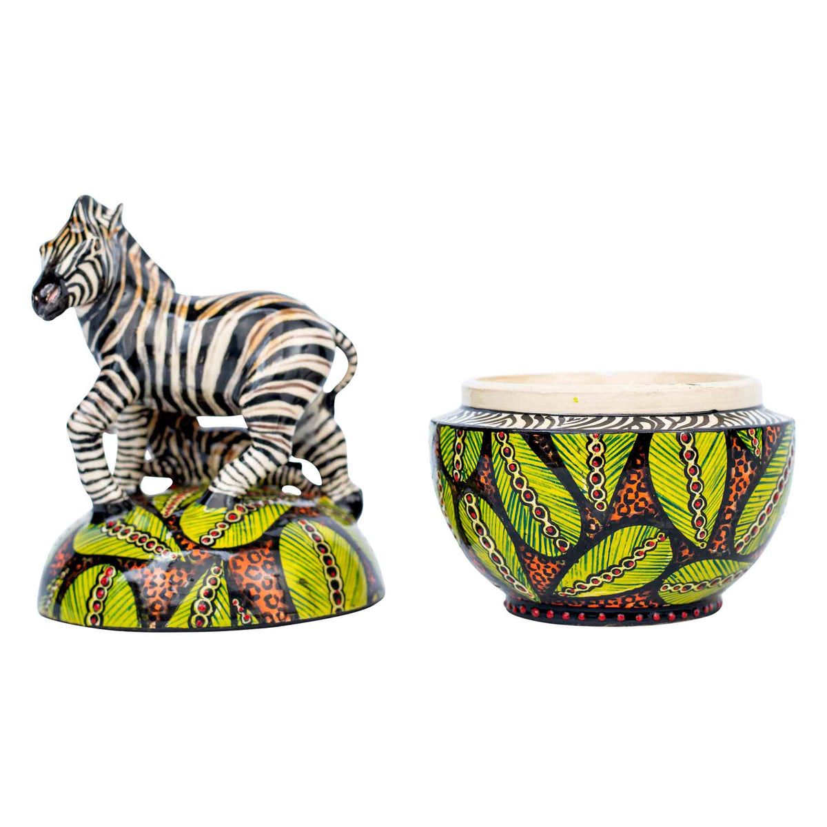 Zebra jewelry box