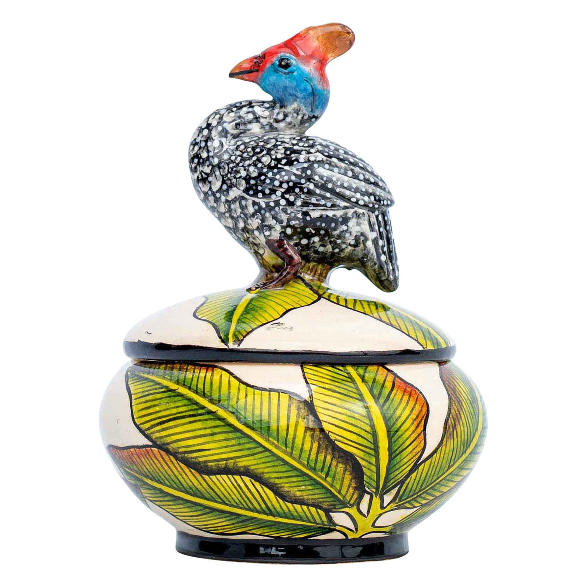 Guineafowl jewelry box