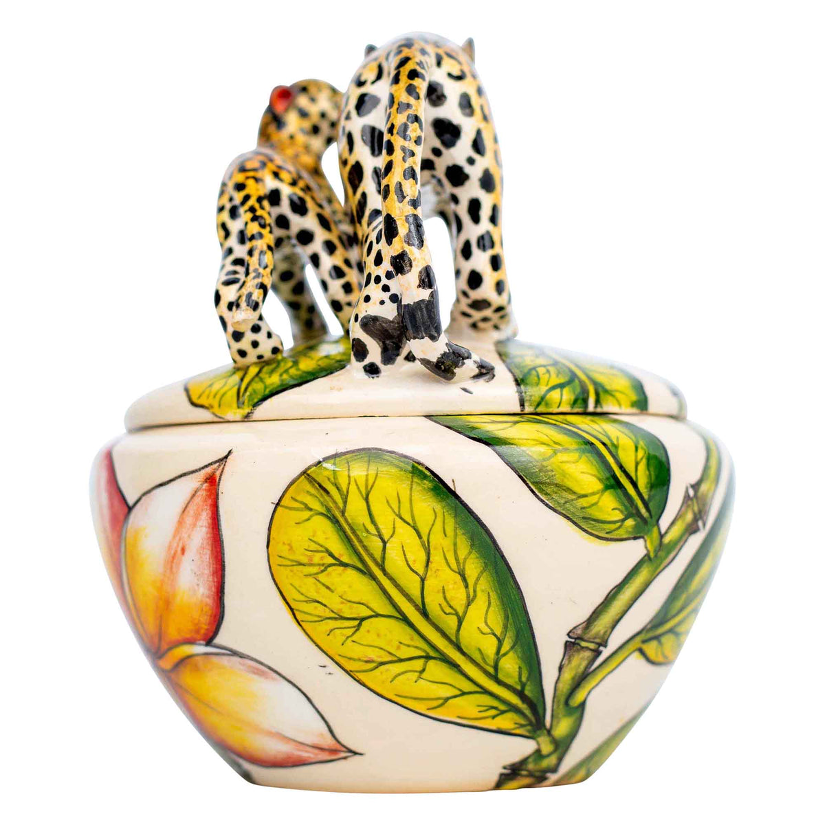 Leopard jewelry box