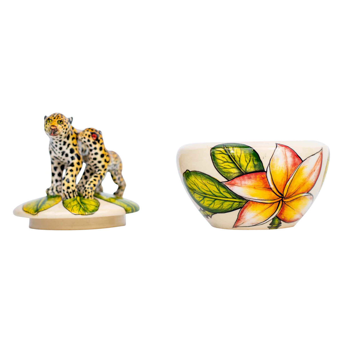 Leopard jewelry box