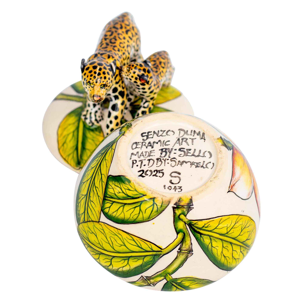 Leopard jewelry box