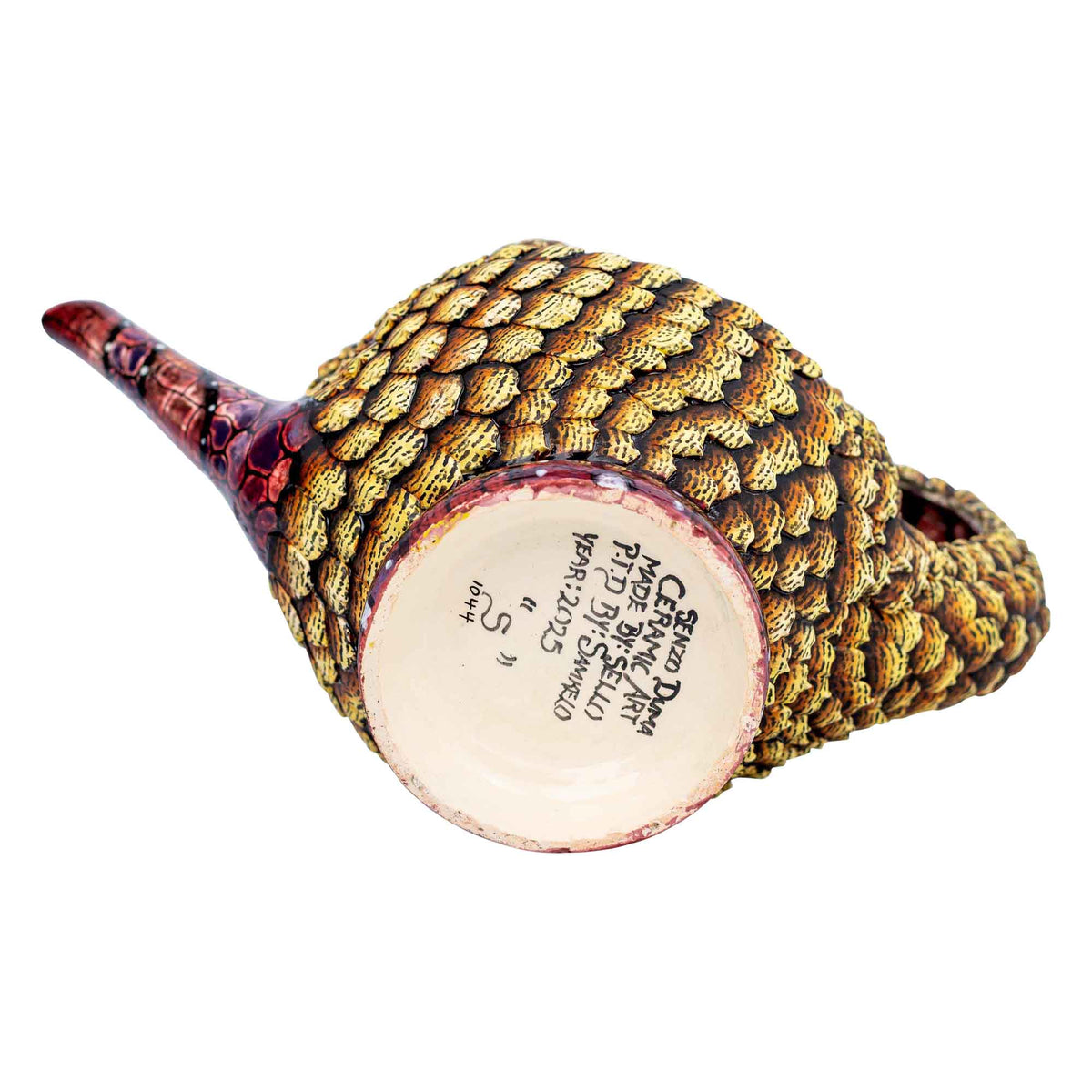 Pangolin & tephrosia vogel tree teapot