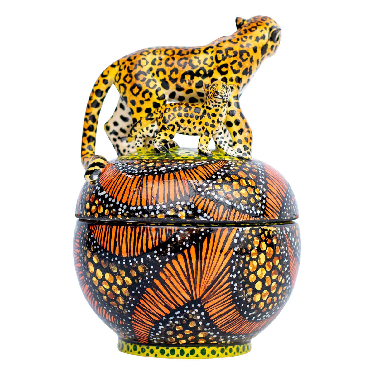 Leopard jewelry box