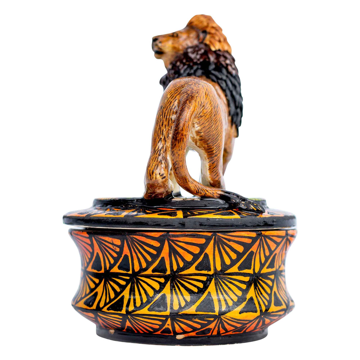 Lion jewelry box