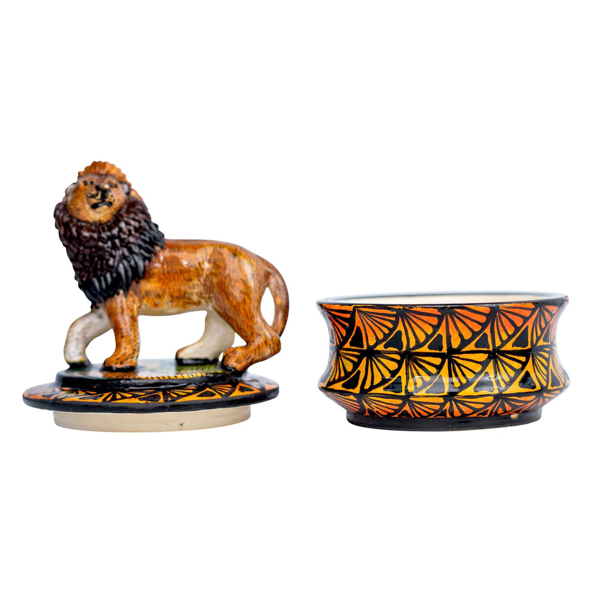 Lion jewelry box