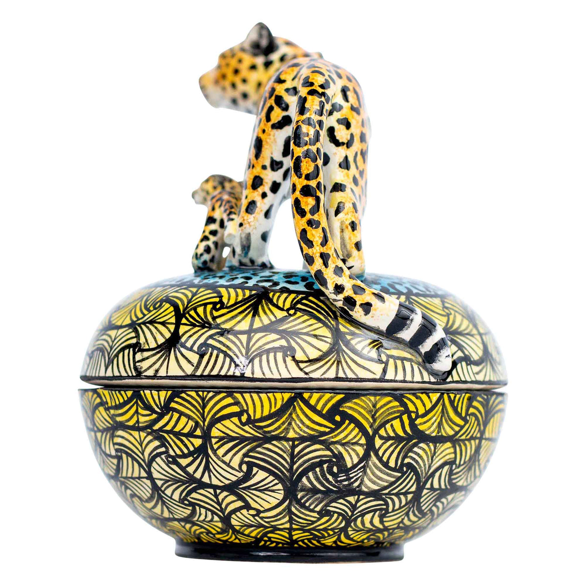 Leopard jewelry box