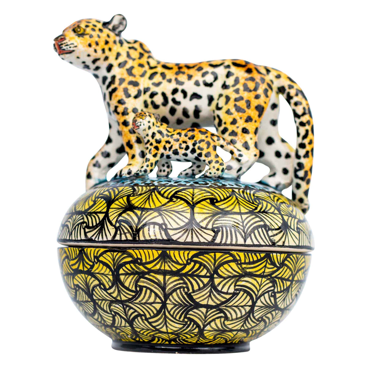 Leopard jewelry box