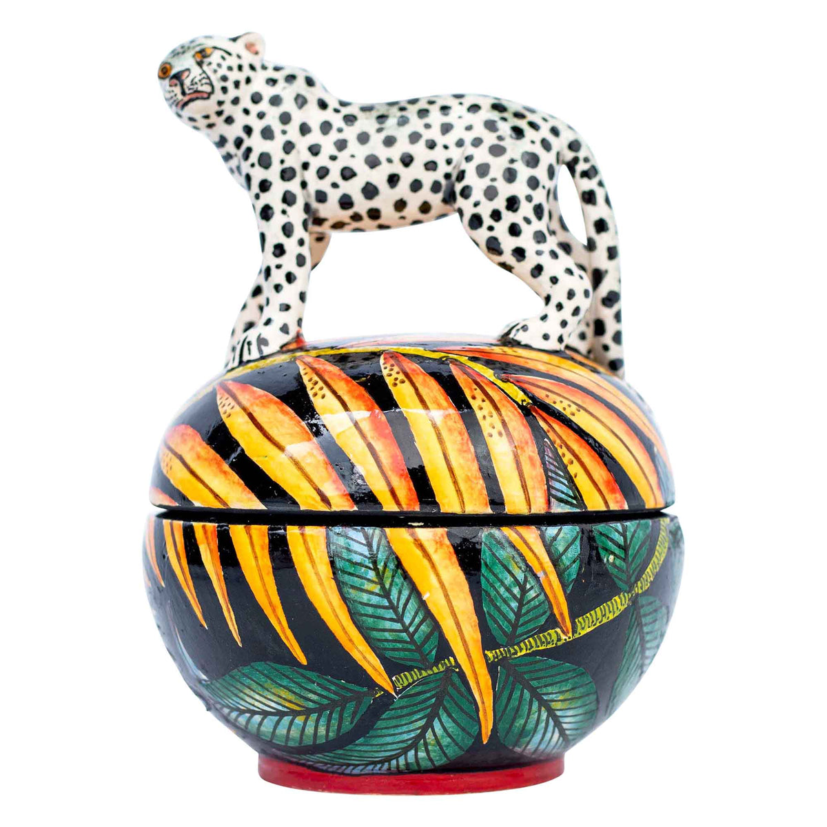 Cheetah jewelry box