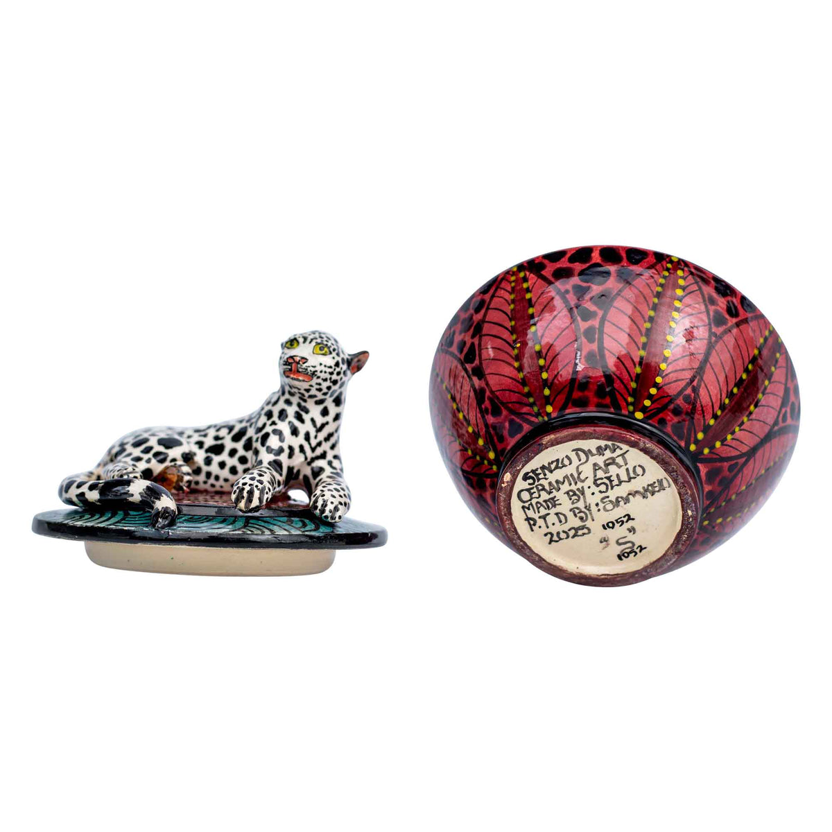 Leopard jewelry box