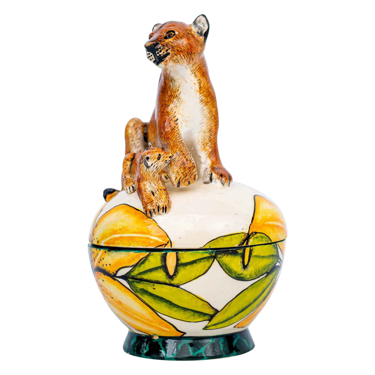 Lion jewelry box