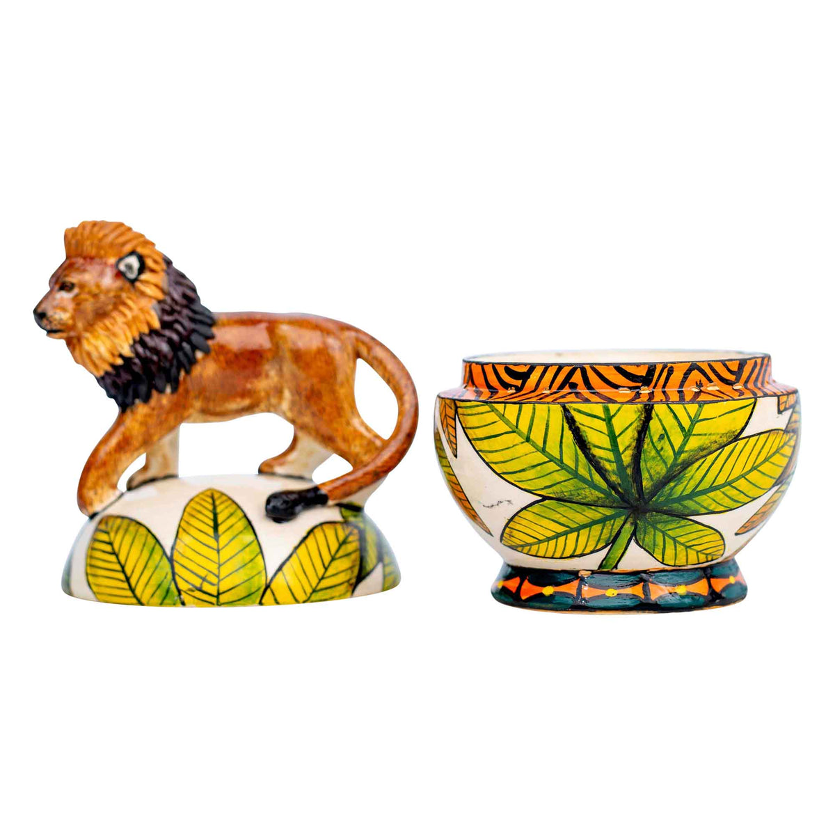 Lion jewelry box