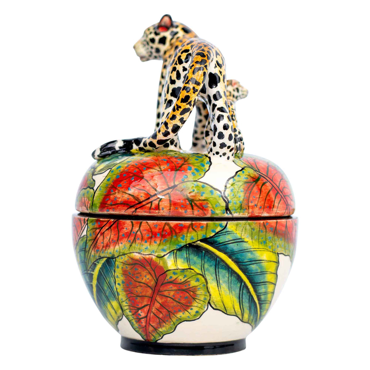 Leopard jewelry box
