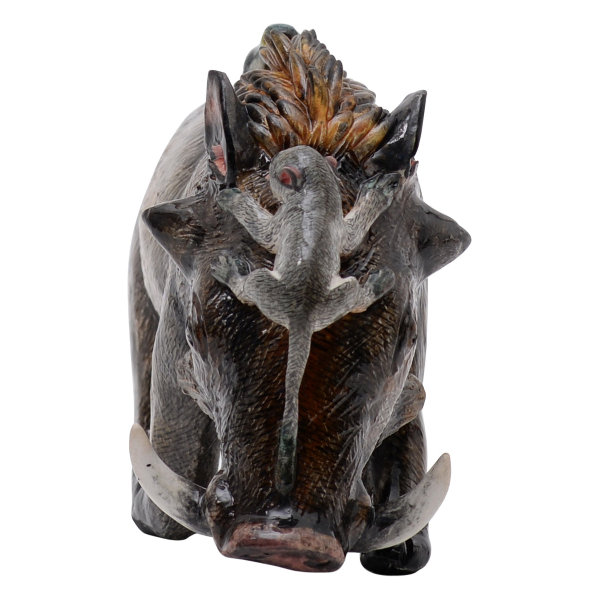 Warthog sculpture