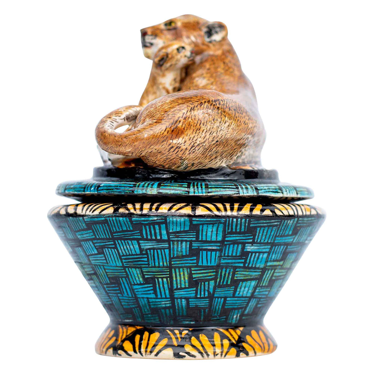 Lion jewelry box