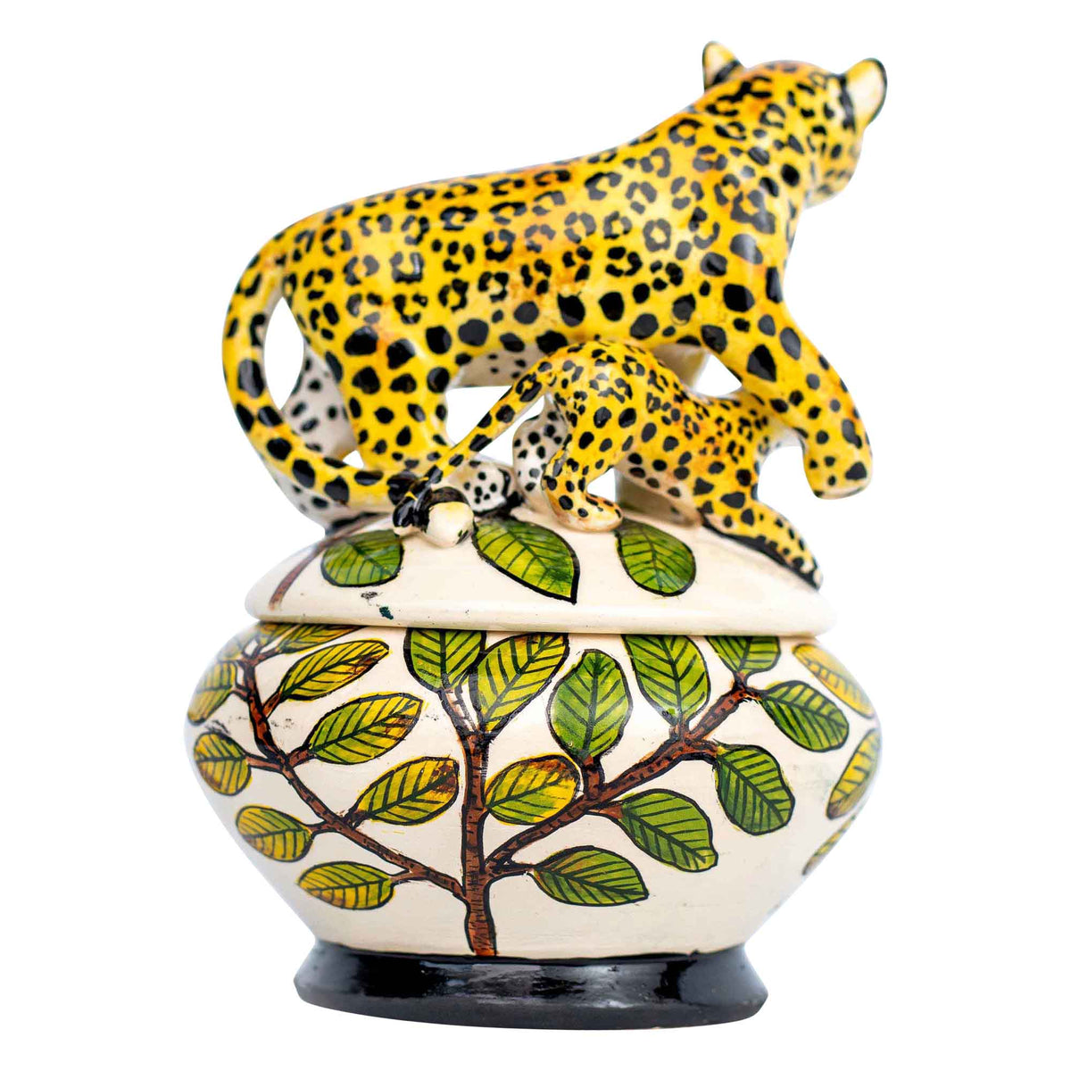 Leopard jewelry box
