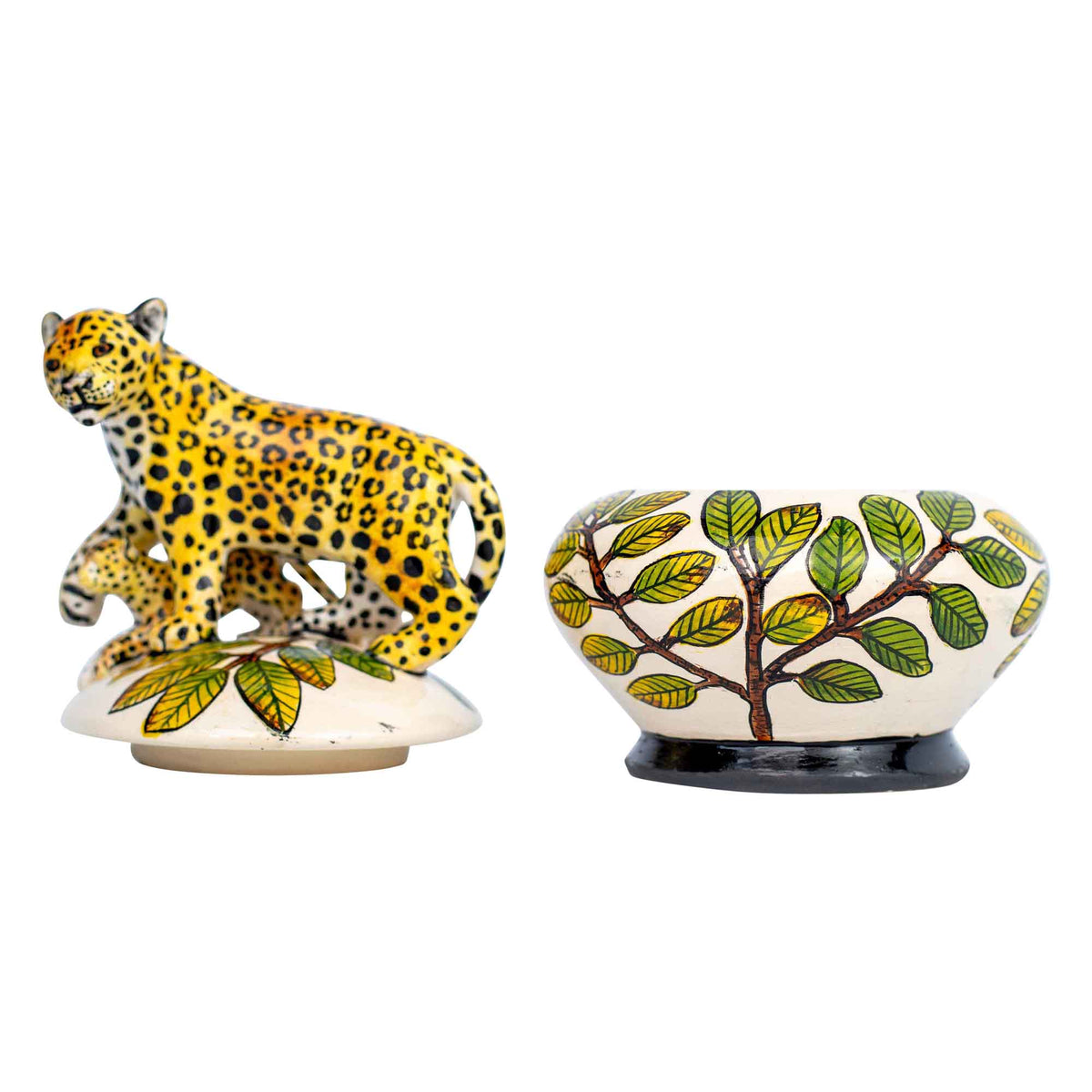 Leopard jewelry box