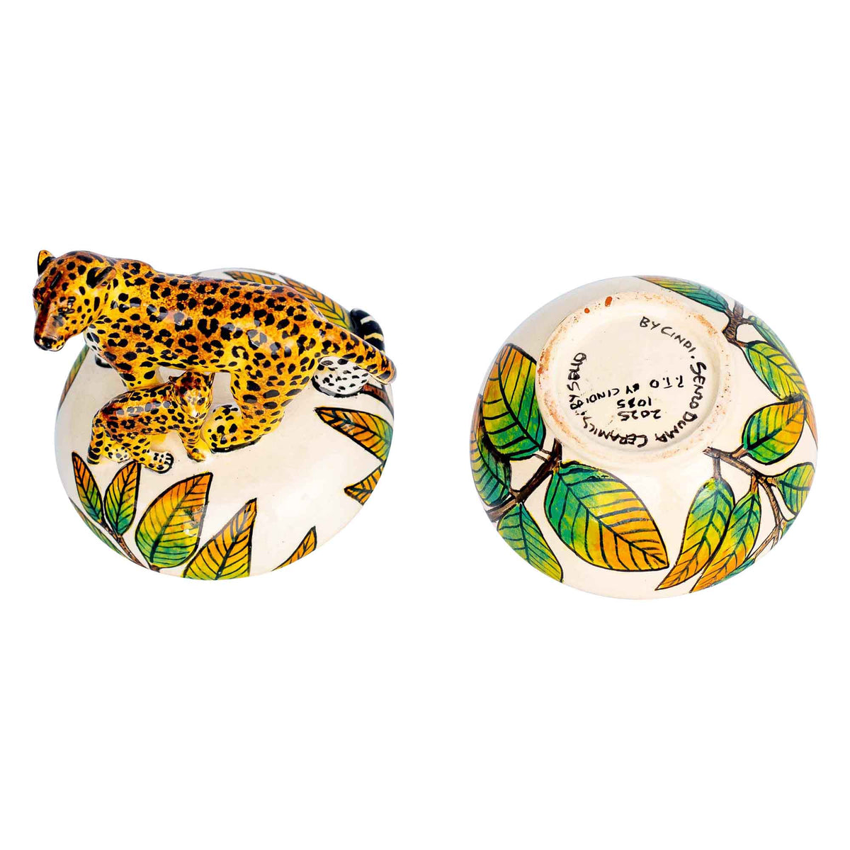 Leopard jewelry box