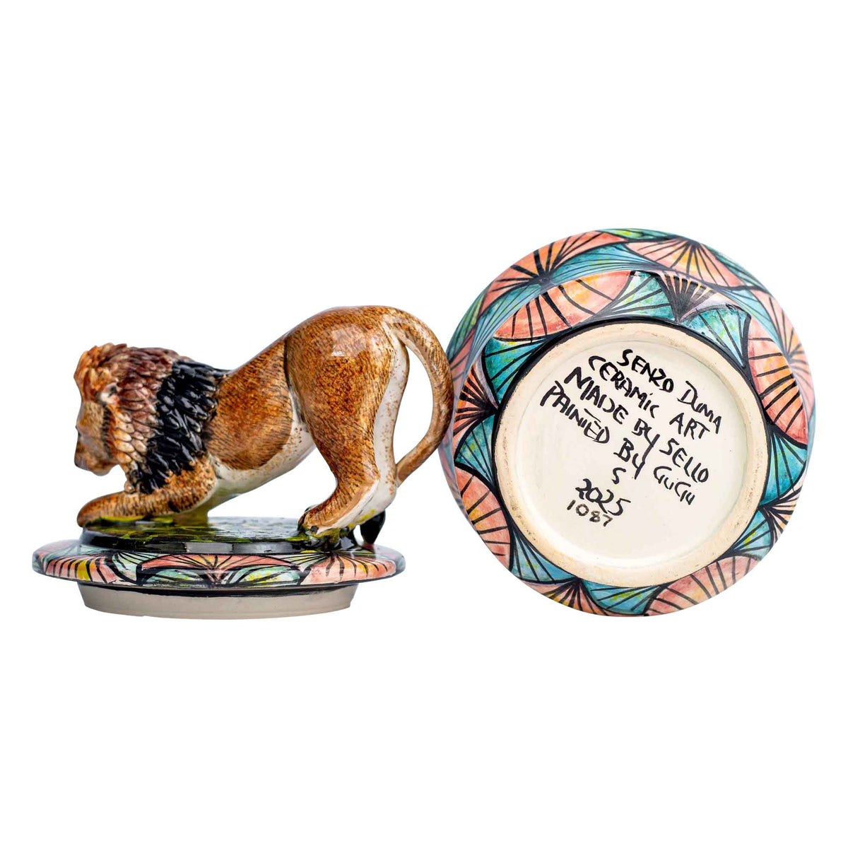 Lion jewelry box