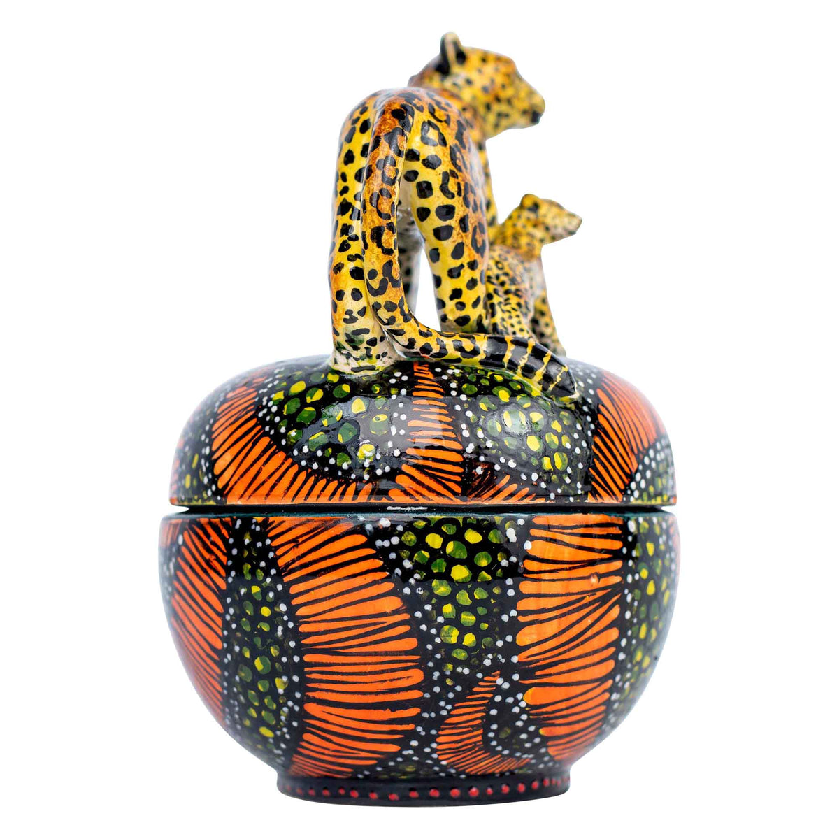 Leopard jewelry box